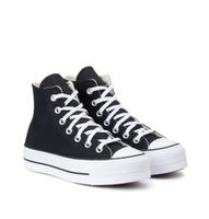 Coole Converse Chucks Plateau Sneaker, Grösse 38, Schwarz