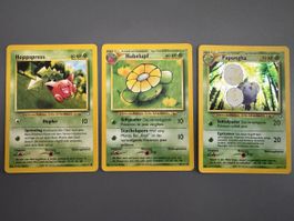 Papungha evolution trio Pokemon neo genesis DE