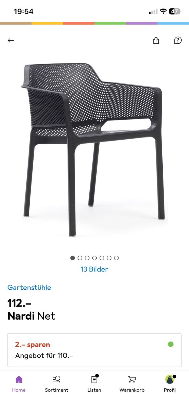 Set di tavolo e panche: Gartentisch mit 6 Stühlen – Usato da Freienwil venduto da oss078 5