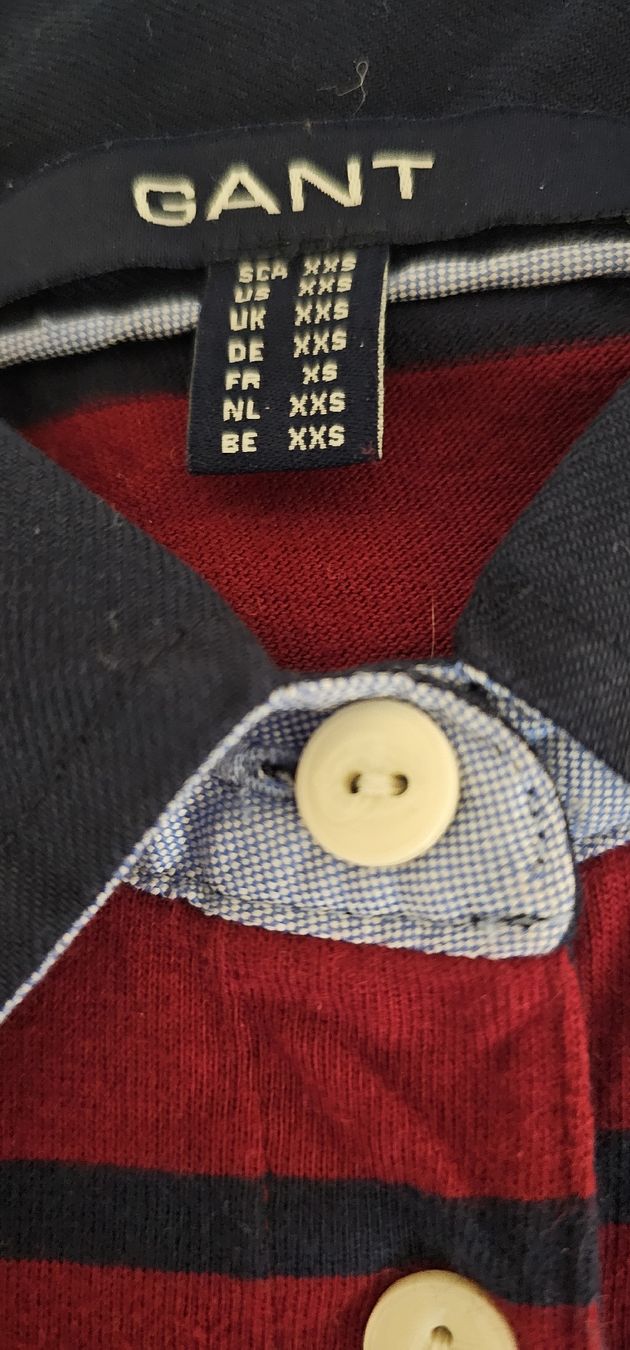 Gant Magliette Polo: GANT Poloshirt gestreift Grösse xxs – Nuovo (secondo la descrizione) da Niedergösgen venduto da topol14 3