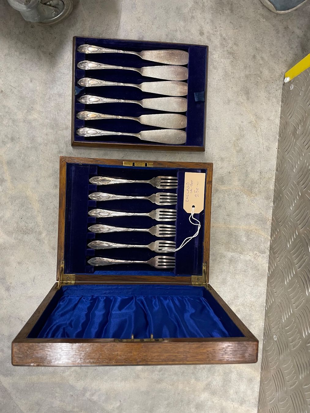Couverts: Fischbesteck Silber England 1850 – D'occasion à Zürich par natsch03
