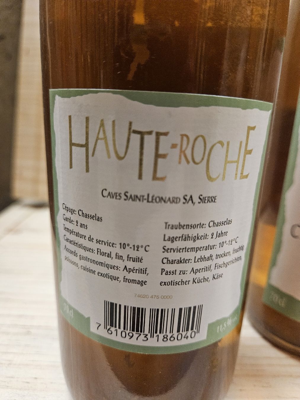 Vino: 3 flaschen Chasselas  – Nuovo e nell'imballaggio originale da Zofingen venduto da WouterSamwel 1