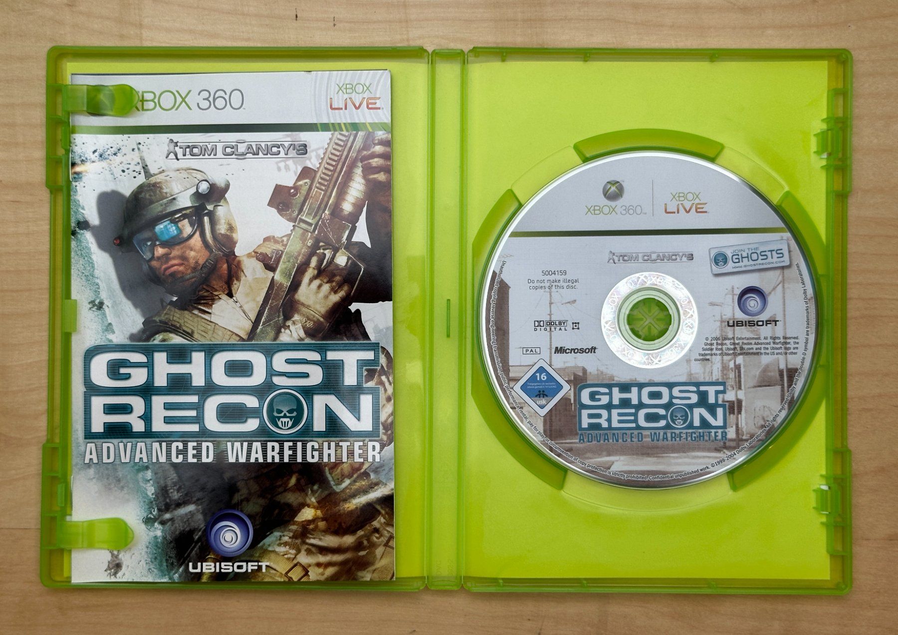 Microsoft Spiele: Ghost Recon Advanced Warfighter - XBOX 360 – Gebraucht aus Genève von Jeux_Retro 2