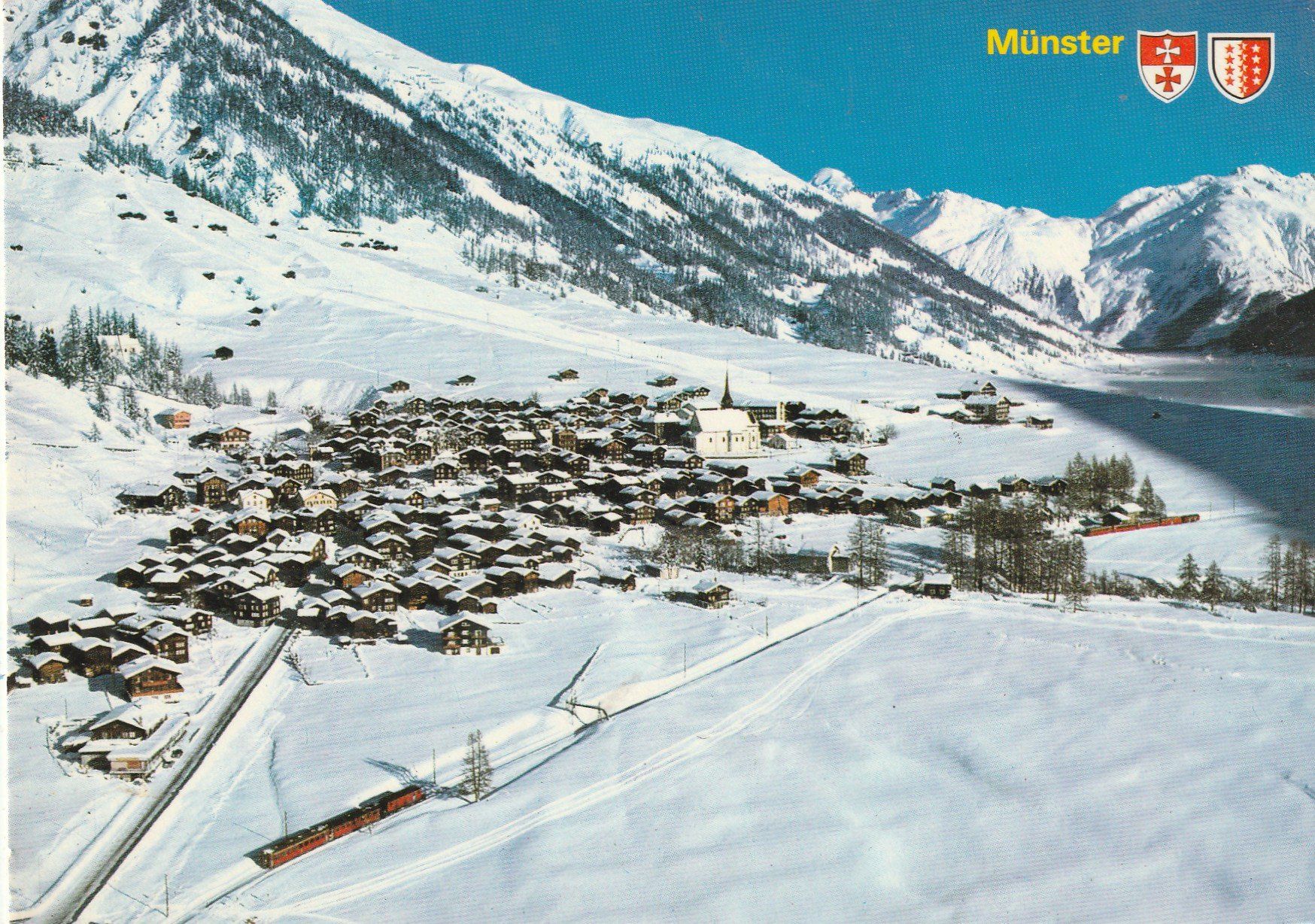 Cartoline postali: Münster Wallis – Usato da Lumbrein venduto da made02