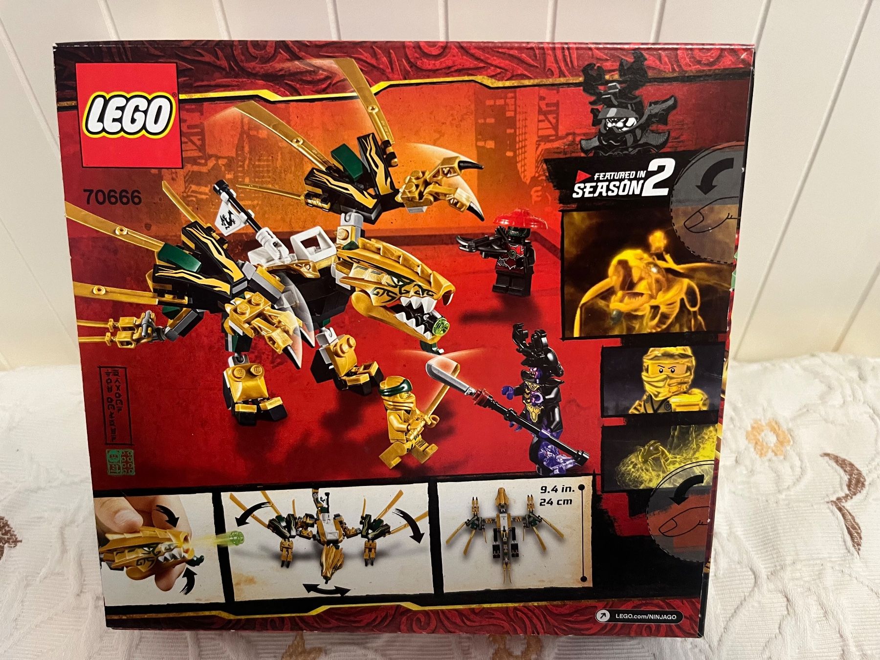 Lego Kit di costruzioni: Lego Ninjago goldene Drache 70666 – Nuovo e nell'imballaggio originale da Basel venduto da Swi-7621 1