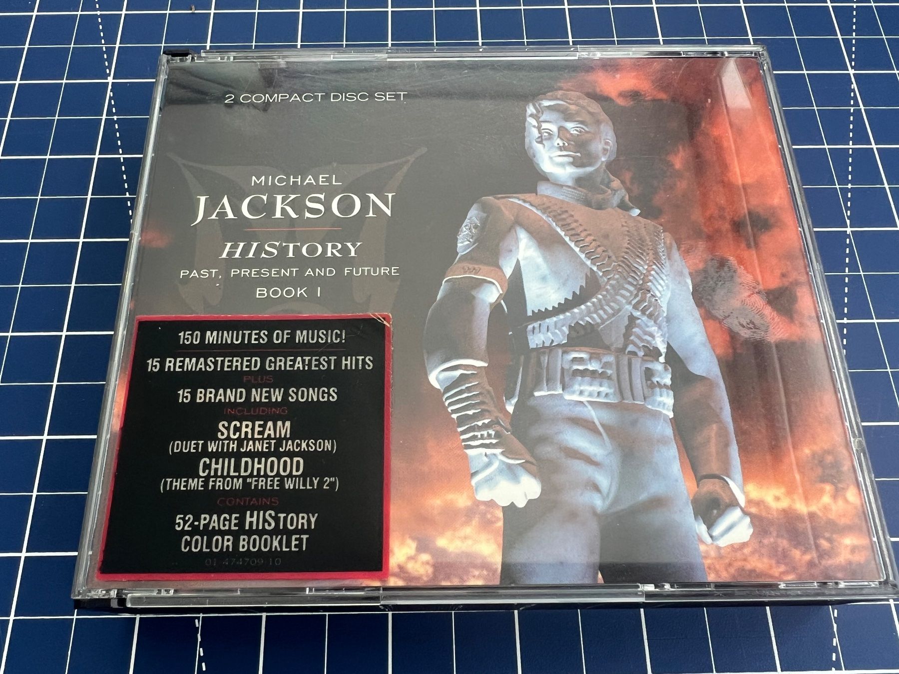 CD: Michael Jackson – HIStory - Past, Present And Future - Book – Usato da st.gallen venduto da sophiephie