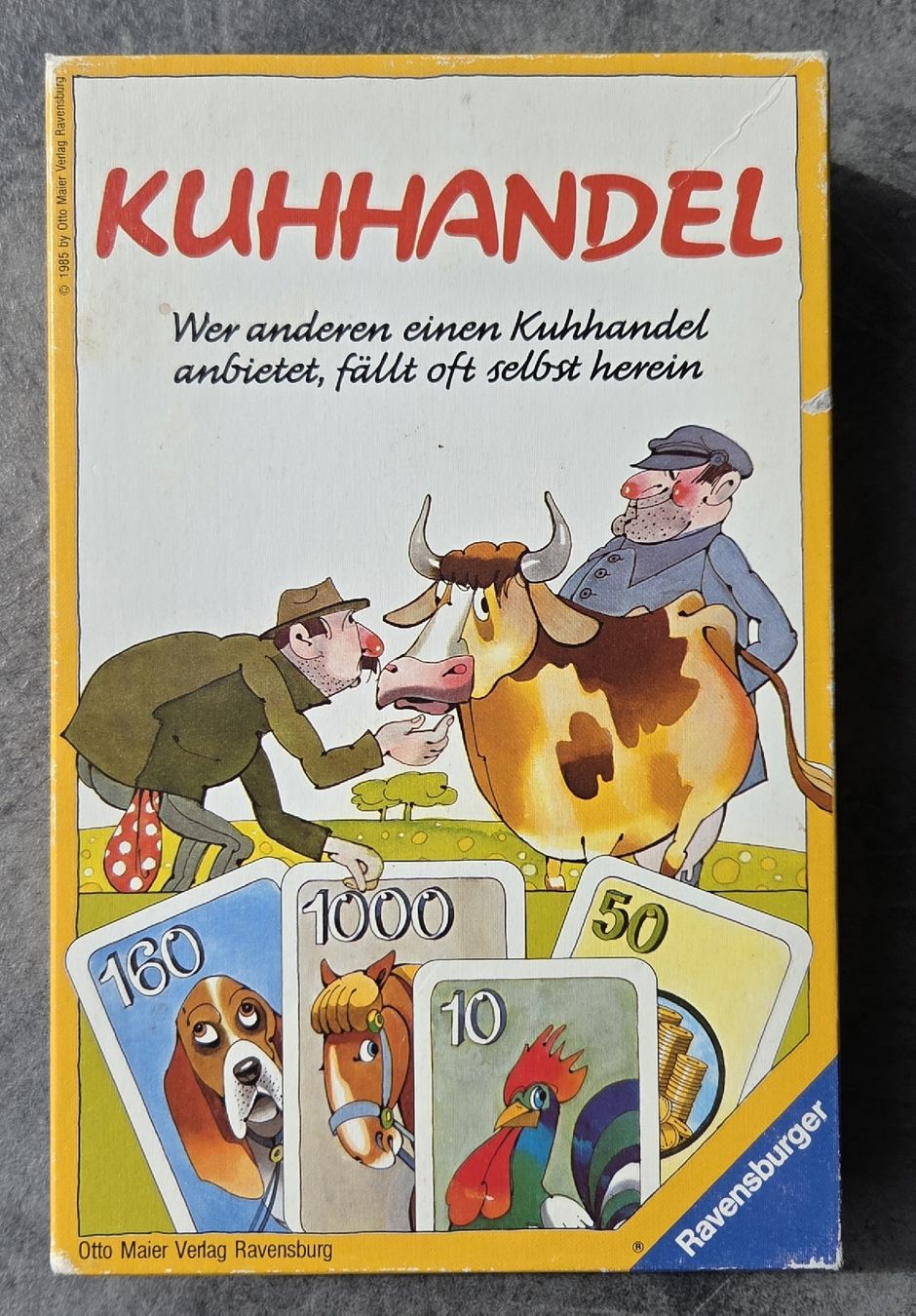 Ravensburger Giochi: Kuhhandel Kartenspiel – Usato da Oberkirch LU venduto da Tatamara