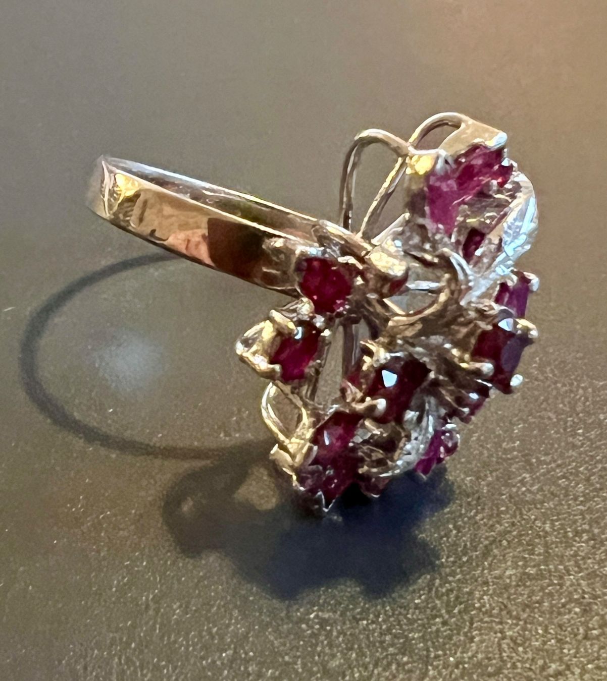 Anelli: Silber-Ring mit Rubinen – Usato da Chur venduto da Penting1935 3