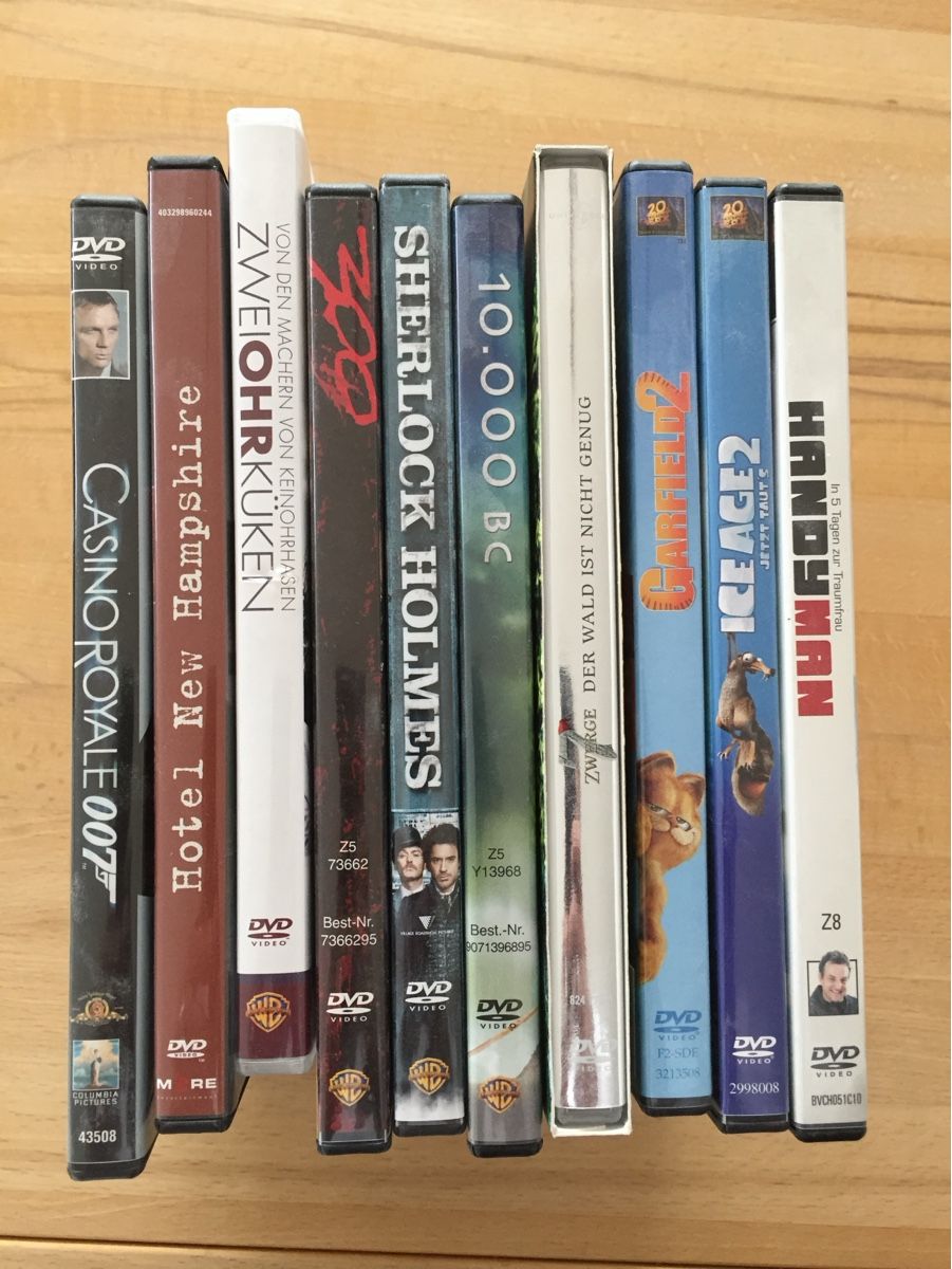 Alle DVDs: DVD-Sammlung – Gebraucht aus Nussbaumen AG von Bigoak