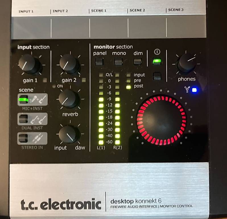 TC Electronic Studioequipment: Interface audio Konnekt 6 FWet stand alone pre-ampli mix – Gebraucht aus Genève von Capt3 1