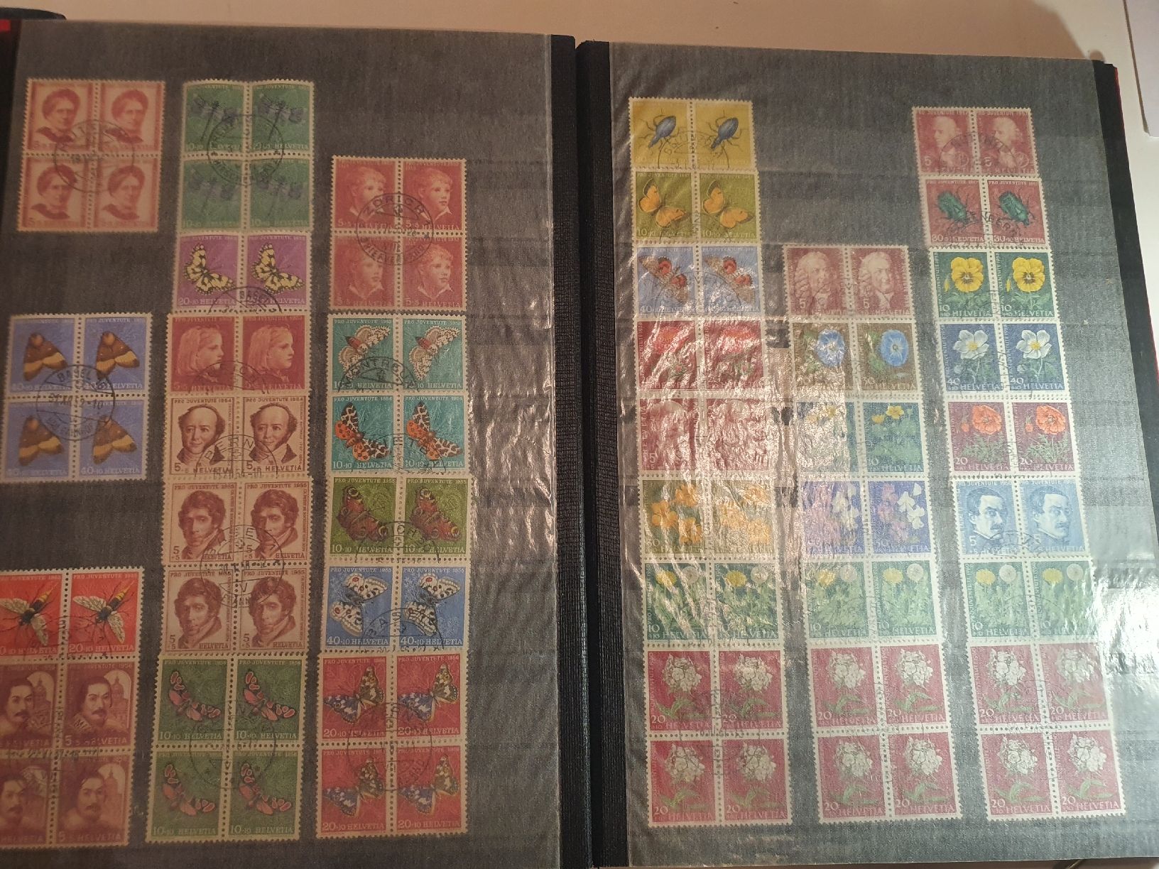 Tous les timbres: PJ Viererblock Sammlung+.Kat.3300 – D'occasion à Altstätten SG par Pixi06 4