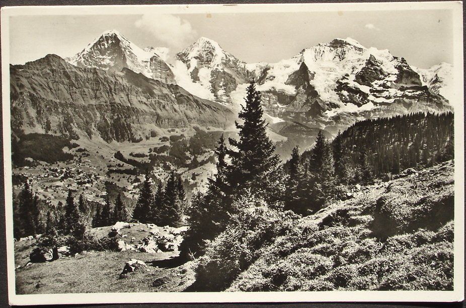 Cartes postales: GRINDELWALD Eiger, Mönch, Jungfrau – Neuf (Voir description) à Jona par philajona