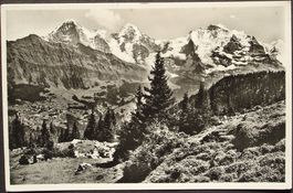 GRINDELWALD Eiger, Mönch, Jungfrau