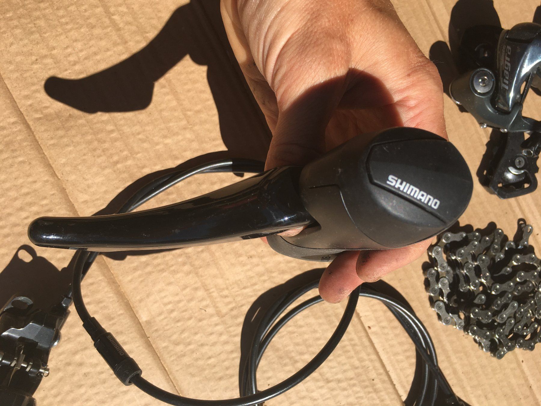 Shimano Ersatzteile: Rennvelo Disc-Teile – Gebraucht aus Diemerswil von Raskolnik 1