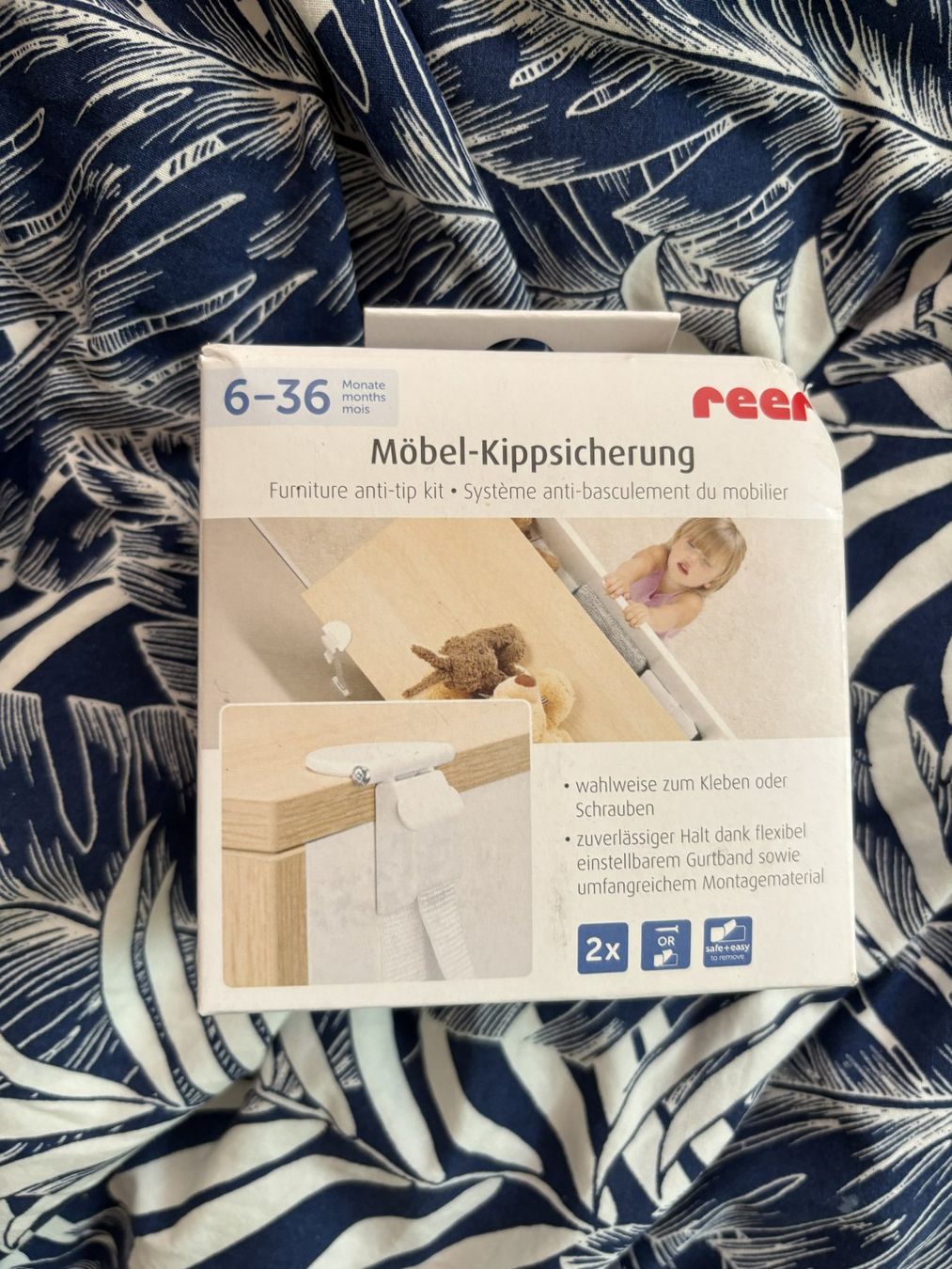 Reer Supporti a parete: Möbel-Kippsicherung – Nuovo e nell'imballaggio originale da Zürich venduto da one_ldj9