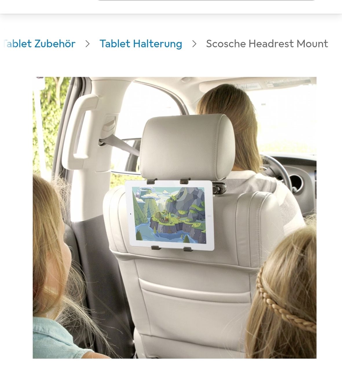 Staffa per monitor: Tablet Halterung Scosche Headrest Mount – Usato da Kriens venduto da Xonox 5