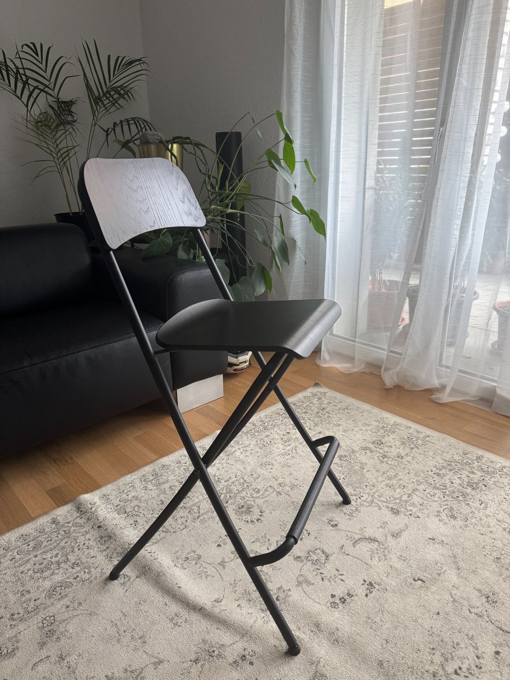 Ikea Sgabelli: 2x Barhocker, klappbar, FRANKLIN, schwarz, 63 cm – Nuovo (secondo la descrizione) da Zufikon venduto da and_zcf5 2