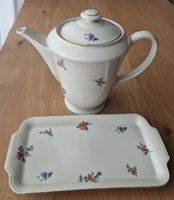 Teekanne mit Tablett Langenthal Porzellan, Vintage,neuwertig