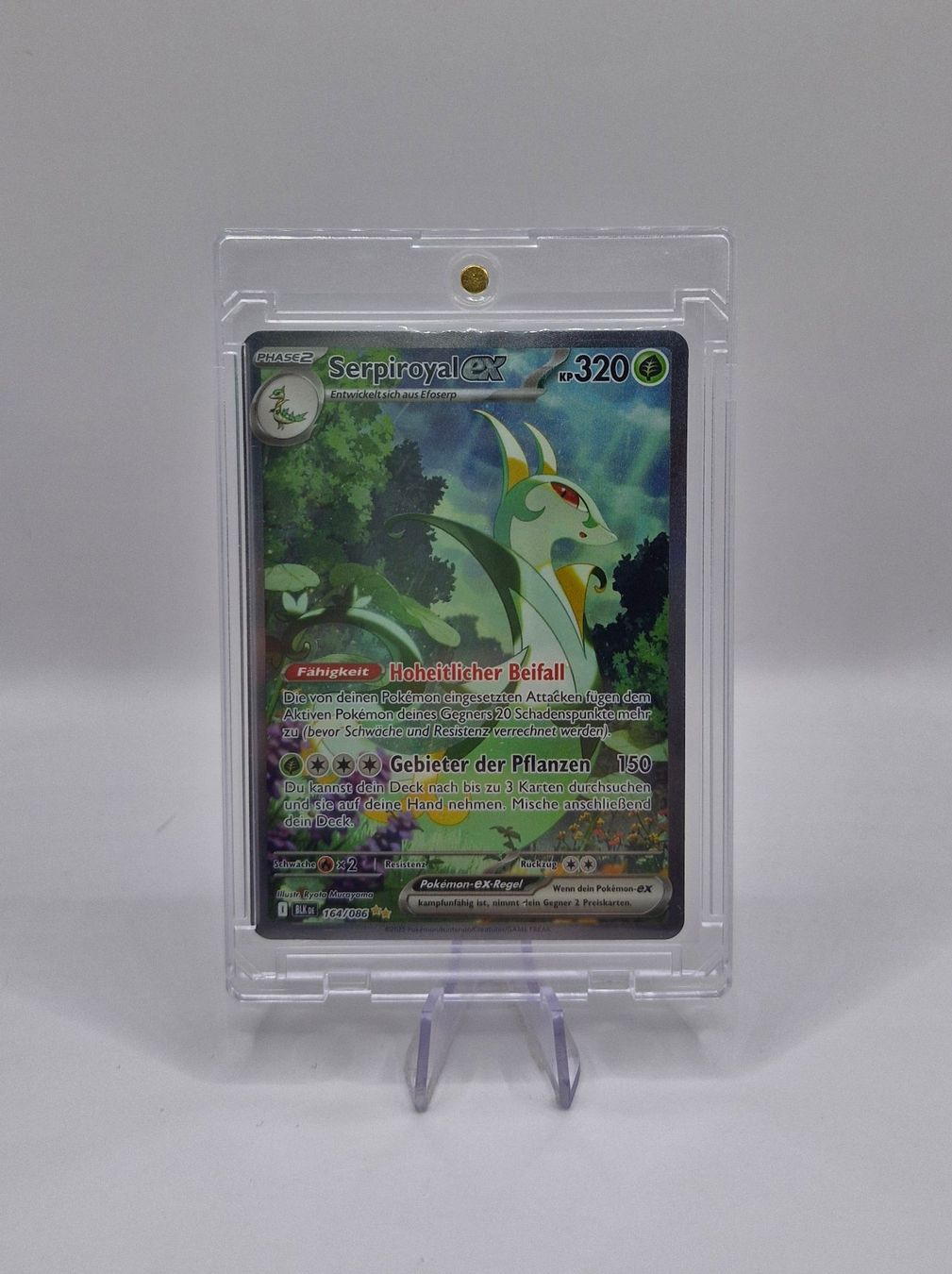 Pokémon Carte collezionabili: Serpiroyal EX / Serperior EX / Schwarze Blitze / BLK 164 – Nuovo (secondo la descrizione) da Arni AG venduto da PokemonCardsStore 2