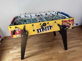 Garlando Tischfussball Töggelikasten im M&M‘s Design