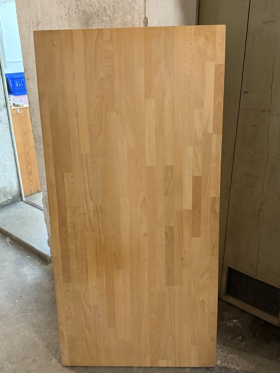 Ikea Scrivanie: Ikea GERTON Tischplatte mit 4 Ikea ADILS Tischbeinen – Usato da Bern venduto da leo_lnw8