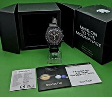 OMEGA X SWATCH BIOCERAMIC MOONSWATCH SPEEDMASTER MISSION TO