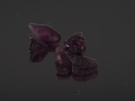 Ab 1CHF - Amethyst (5 Rohsteine) 3.8ct