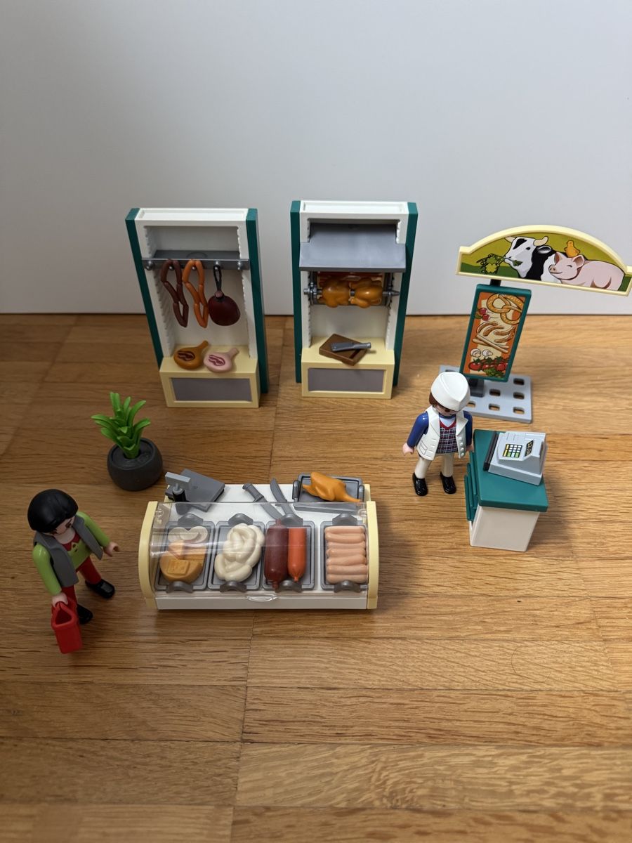 Playmobil Giocattoli: Playmobil Metzgerladen/Fleischerei – Usato da Teufen AR venduto da chi_h55m