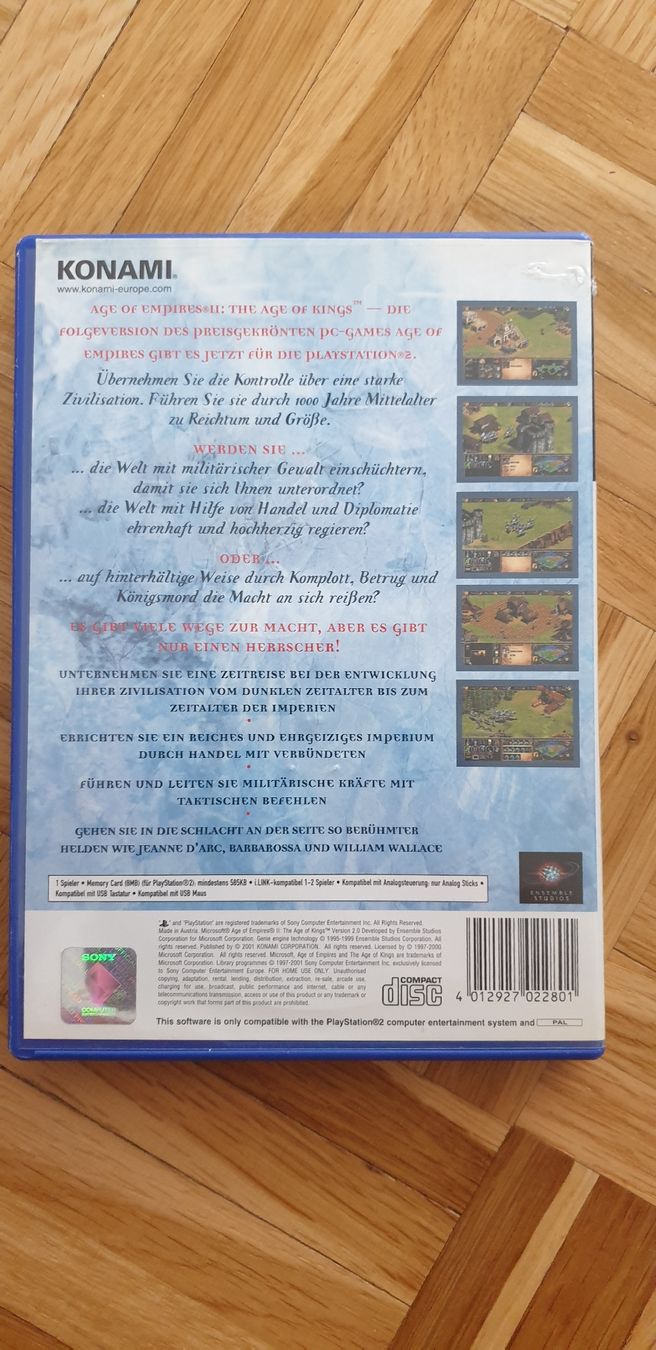 Spiele: age of empires 2 ps2 – Gebraucht aus Richterswil von Bardock0124 1