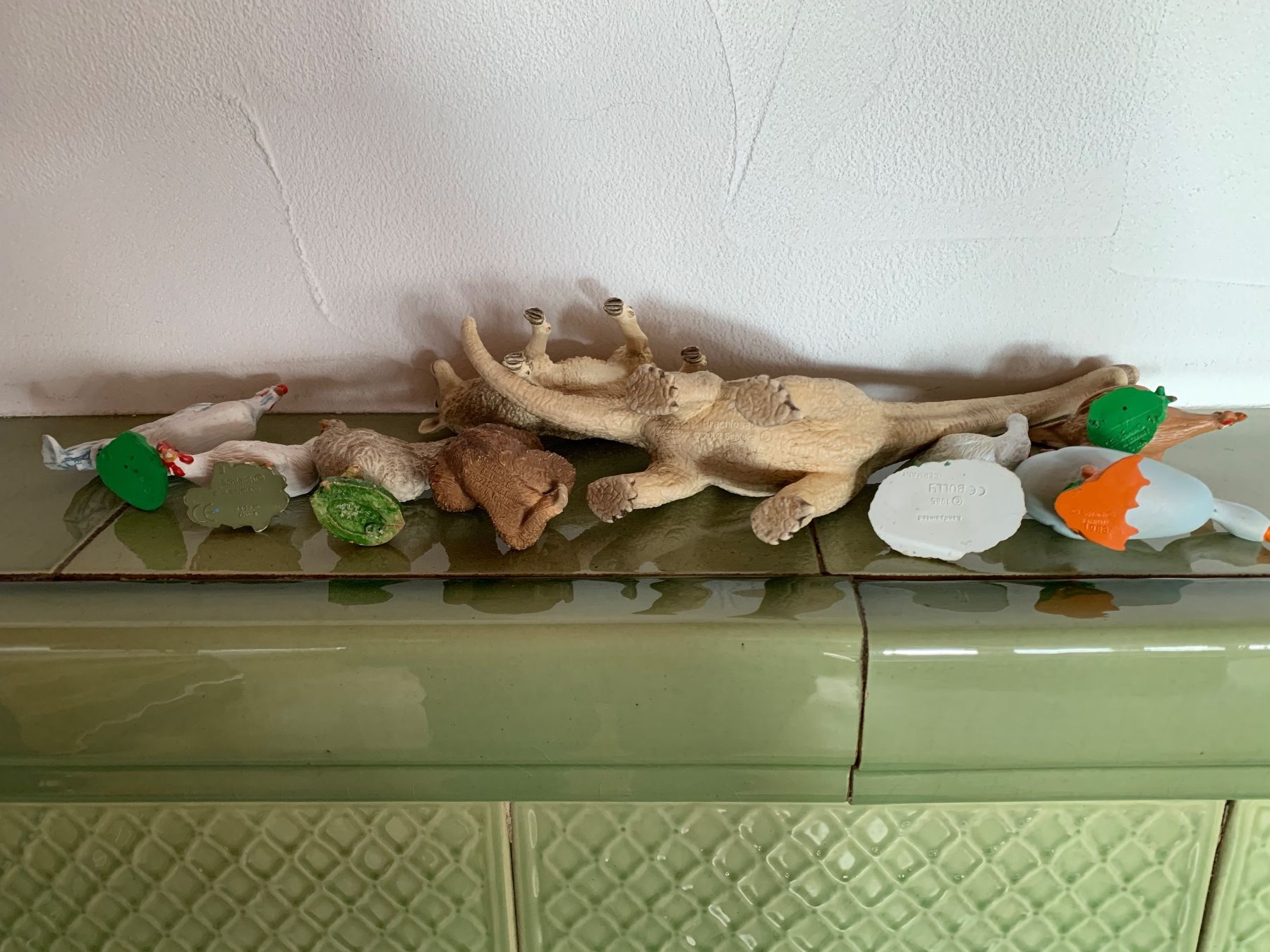 Schleich Statuette: Schleich Tiere, Set 9 Stk. – Usato da Egg b. Zürich venduto da ohtannenbaum 2