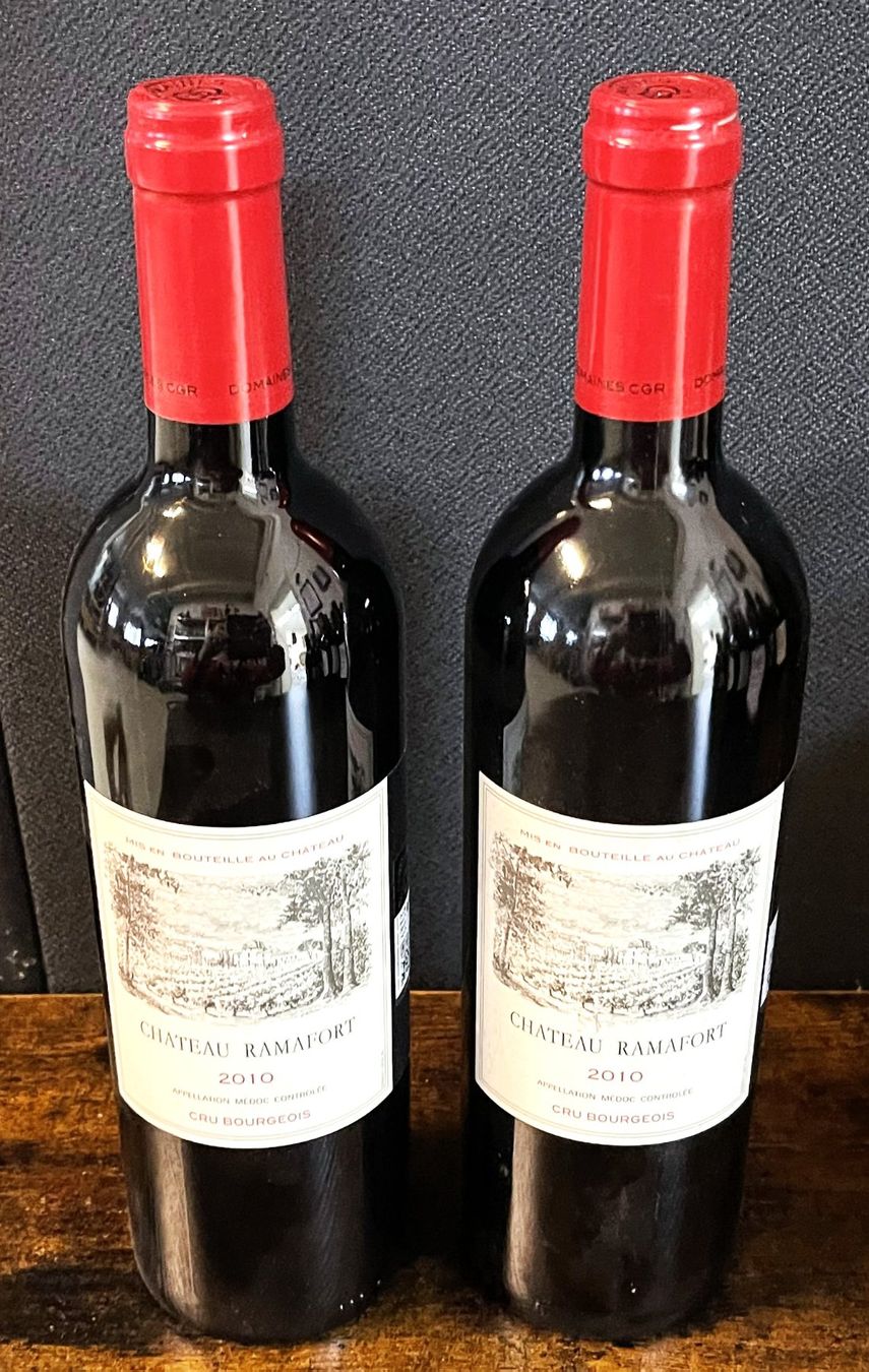Vino: 2 x 2010 Château RAMAFORT CRU BOURGEOIS – Nuovo e nell'imballaggio originale da Oftringen venduto da Vucki 3