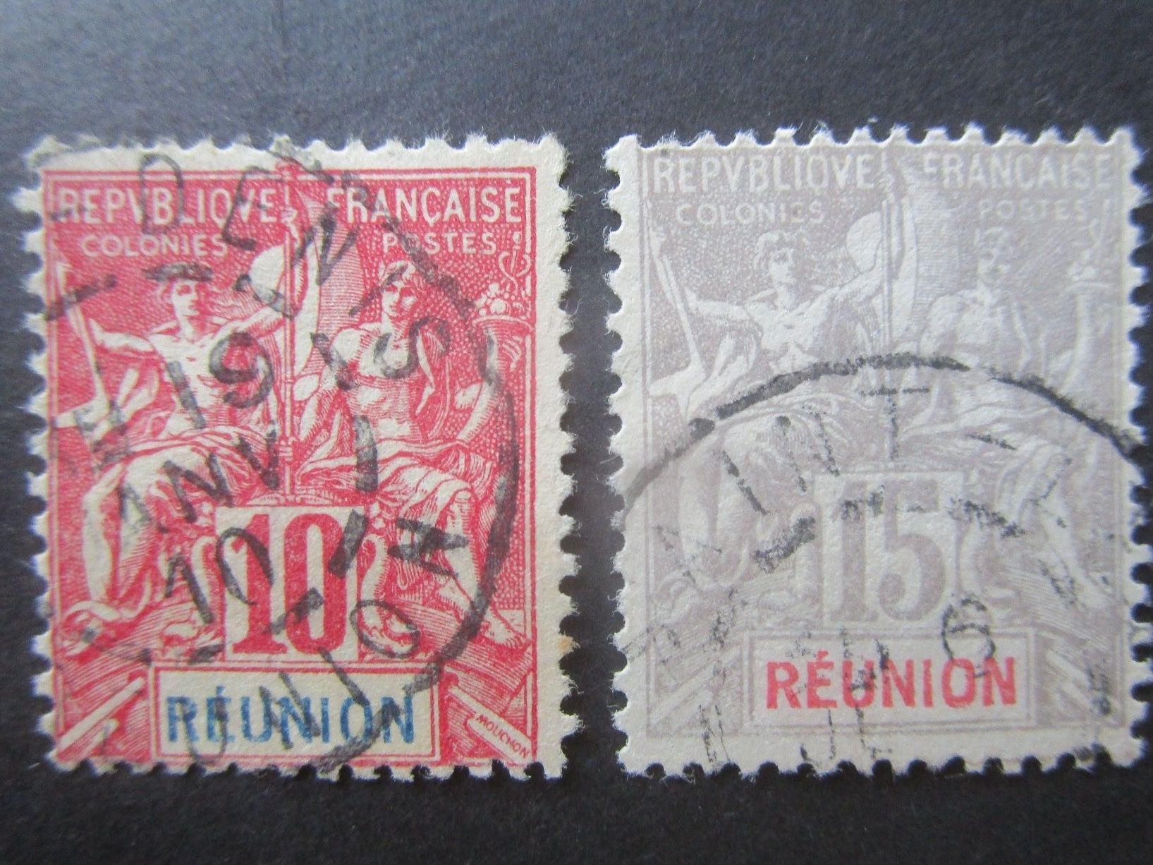 Tutti i francobolli: Réunion 1900 – Usato da Dürnten venduto da tu5bo9
