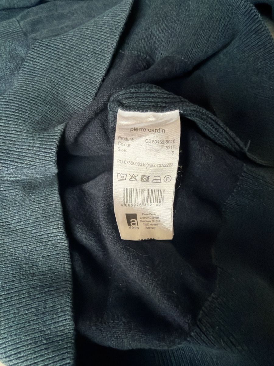 Pierre Cardin Maglioni & Felpe: Pierre Cardin Pullover petrolfarben, Grösse S gebraucht – Usato da Hägendorf venduto da moreforless 4