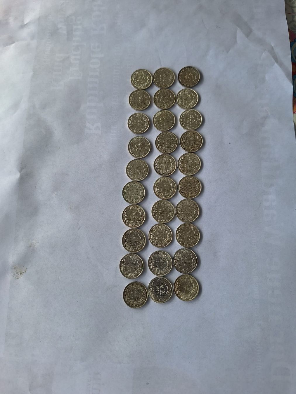 Toutes les monnaies: pièces de monnaie de 50 centimes – D'occasion à Echandens par kimy03