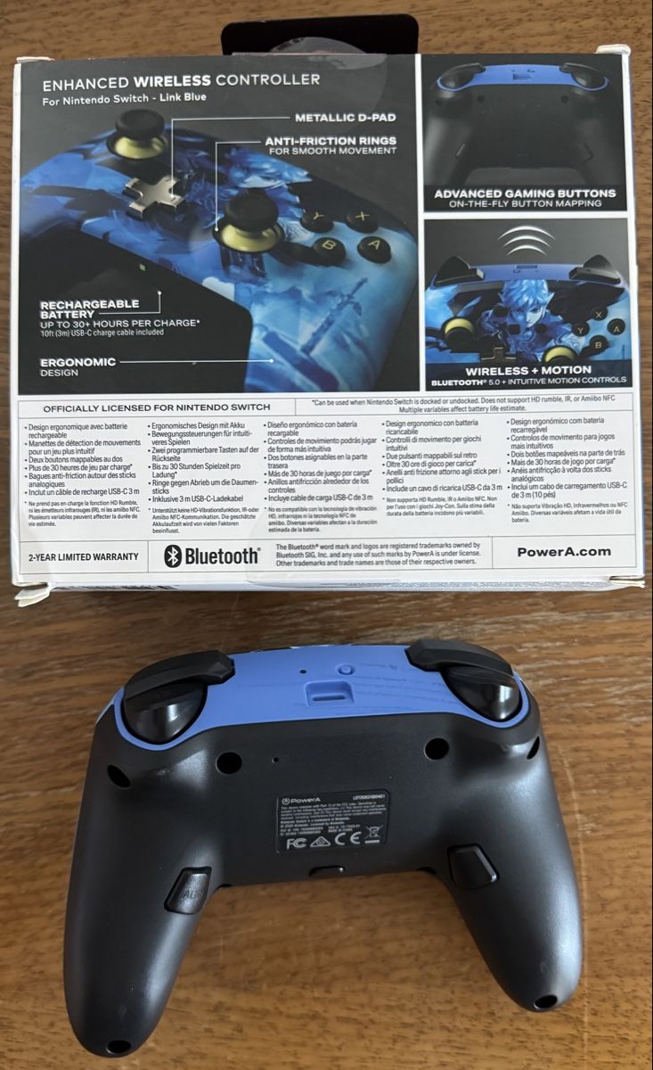 Nintendo Controller: PowerA Controller Nintendo Switch Zelda neuwertig – Nuovo (secondo la descrizione) da Zürich venduto da DoctorDi 1