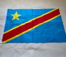 3x Flagge Demokratischen Republik Kongo 90 x 150 cm