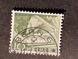 Schweiz 1955 Bergbahn 10 Vollstempel BERN 6 11.I.55