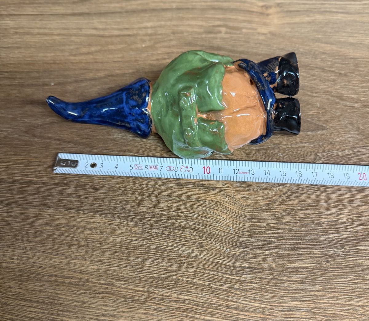 Figuren: Handbemalter Keramik-Gartenzwerg – Gebraucht aus Nussbaumen AG von olitech5415 3