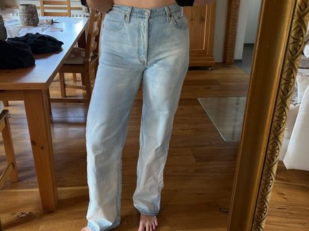 Levi's Ribcage Straight, Gr. 29, helle Waschung, neuwertig