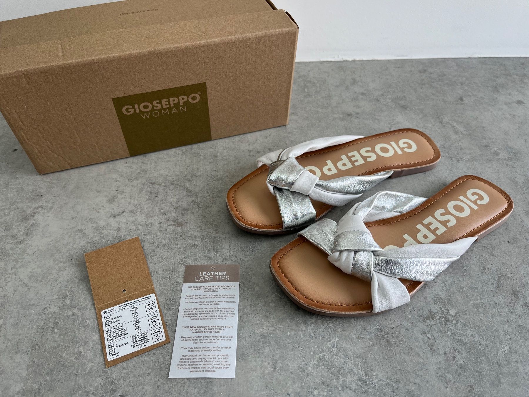 Damenschuhe: GIOSEPPO Sandalen echt Leder Gr. 39 - CHF 65.90 – Neu (gemäss Beschreibung) aus Zollikofen von spunk65