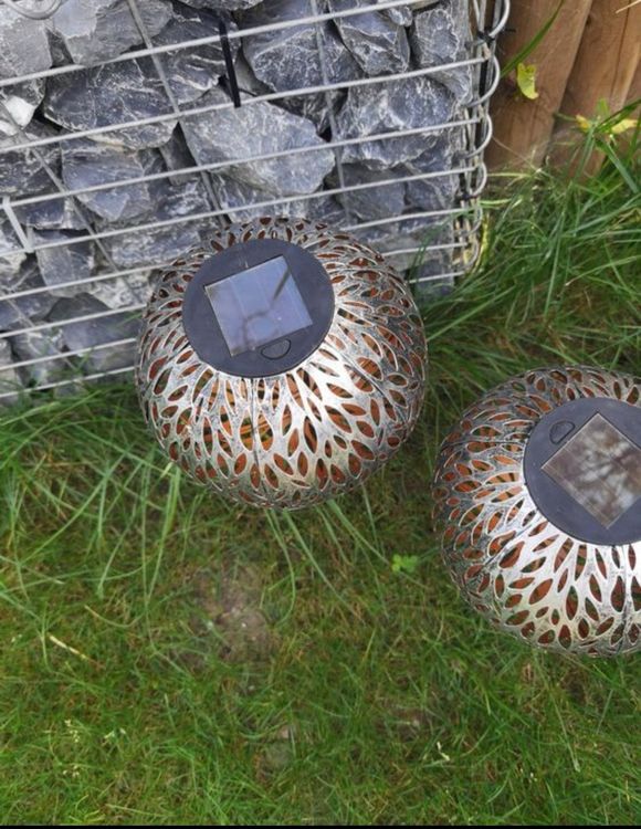 Spannende Solarlampe Auf On Oder Off Fotos