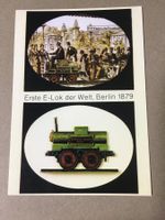 AK Bahn Deutschland 1. E-Lok der Welt Berlin 1879