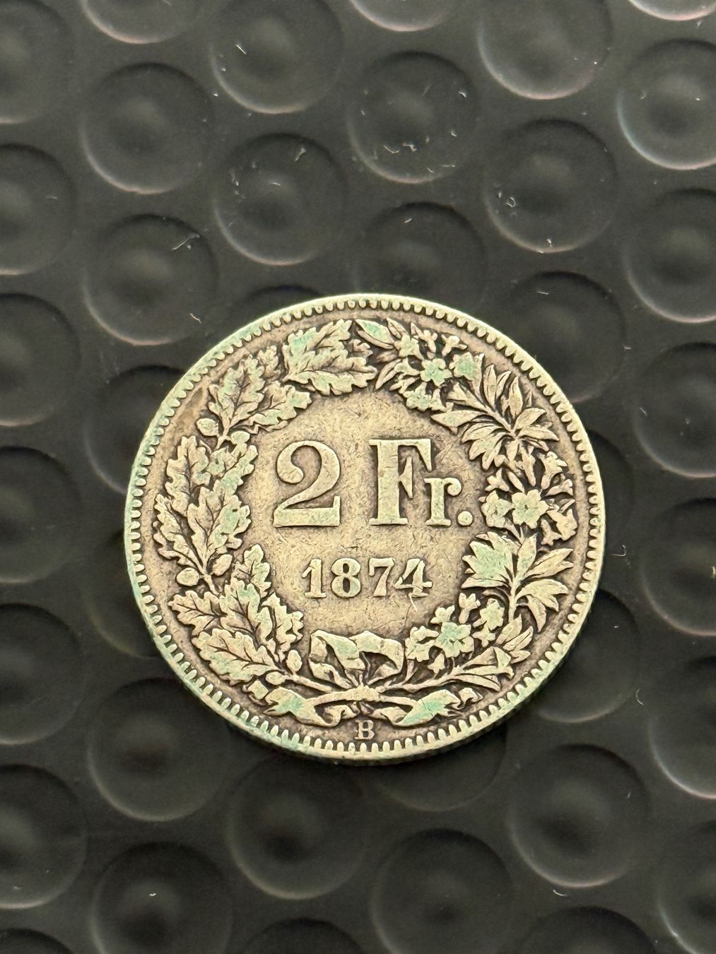 Tutti le monete: 2 Franken 1874  sehr Rar – Usato da Wallisellen venduto da SWISS_SILVER1