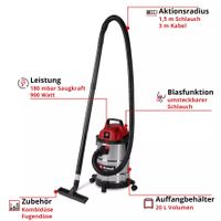 Einhell Nass- und Trockensauger