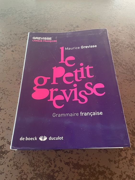 Le Petit Grevisse livre collège/gymnase Kaufen auf Ricardo