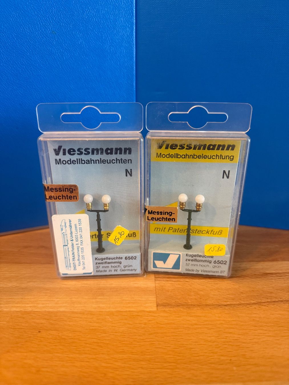 Viessmann Modelleisenbahnen: Viessmann Modellbahn Lampen Sets – Gebraucht aus Diemtigen von Mpsj4 4