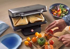 WMF Lono Sandwichmaker  XXL Toast Cromargan Edelstahl 800W