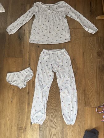 Petit Bateau girls' pajama set, size 8Y - 128cm
