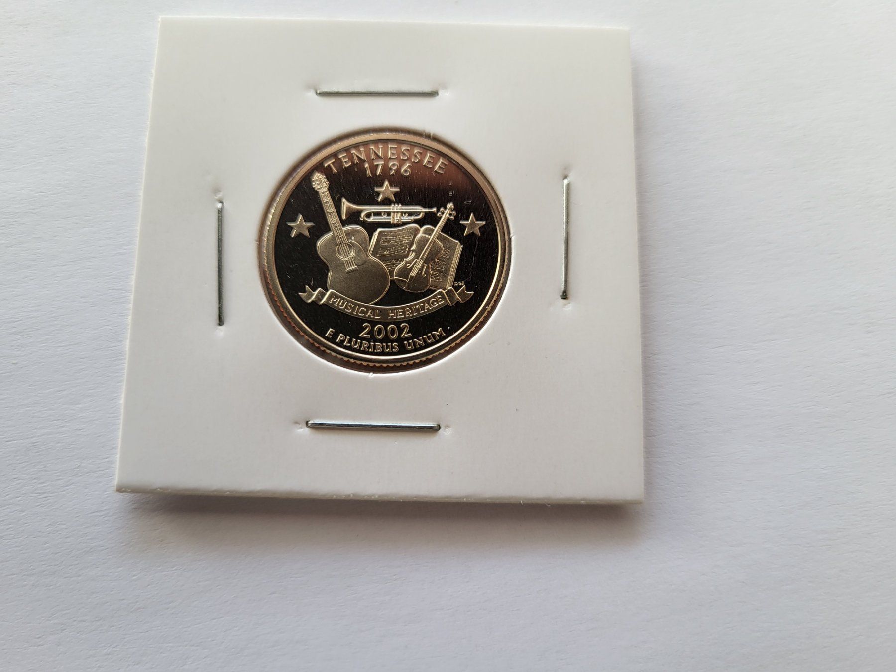 Tutti le monete: Quarter Tennessee 2002 S Proof – Nuovo (secondo la descrizione) da Pravidondaz venduto da LVtik