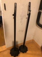 2 Stk. Lautsprecherständer, gusseisen, sehr schwer/stabil